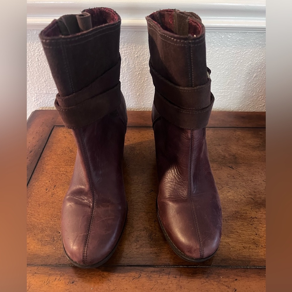 Timberland Ankle Leather wedge Boots